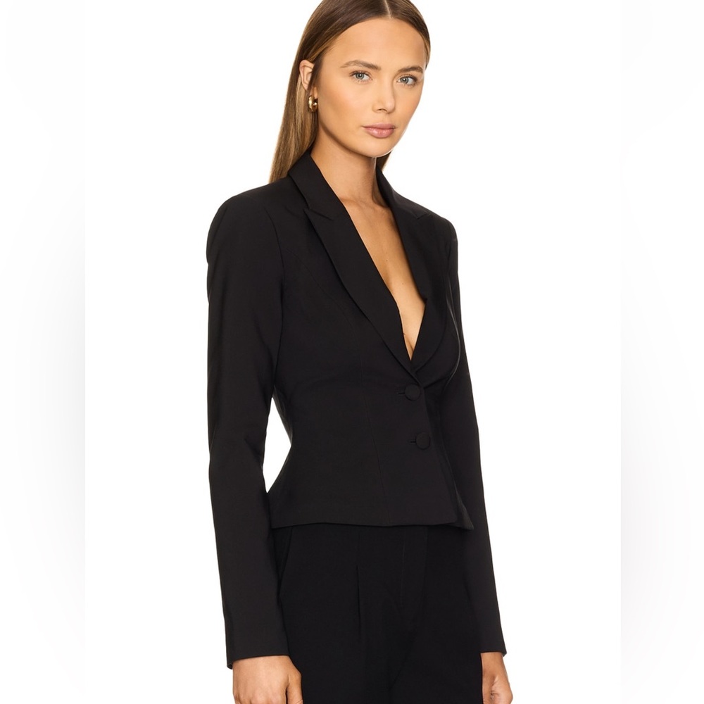 Majorelle Peplum Blazer Top Sz S - Picture 6 of 7